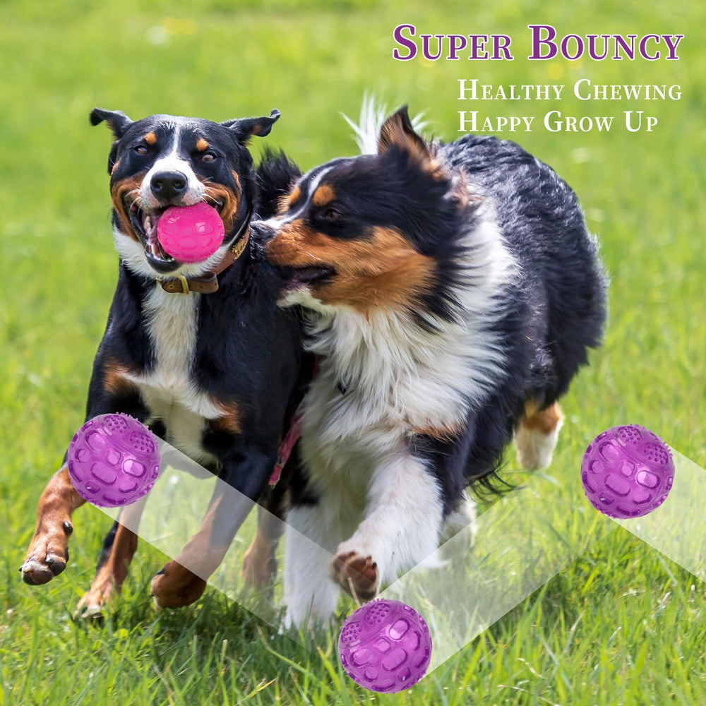 PJDH 3 inch four pack bright colors attract dogs and reduce boredom.
