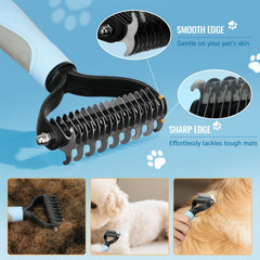 Pjordo bath brush for pets, spa-like massage to remove loose hair
