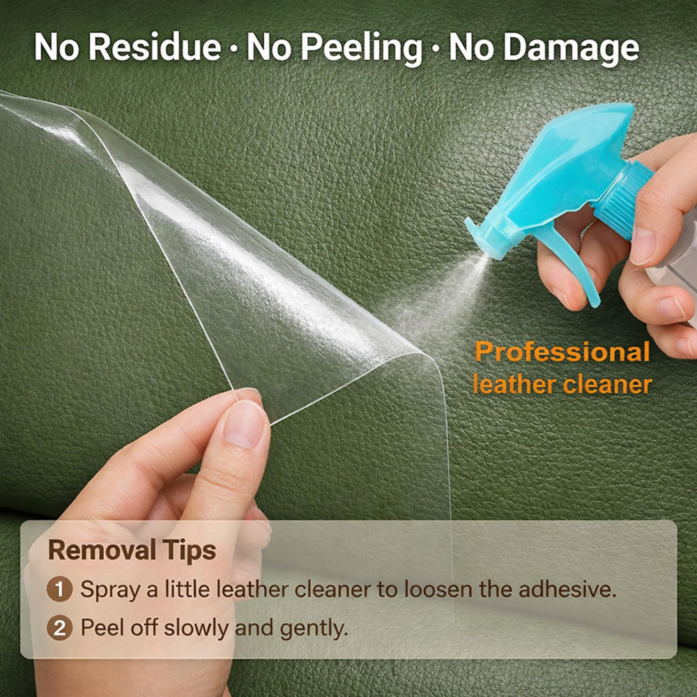 PJT Anti-scratch-adhesion guards against claw marks on leather couches.
