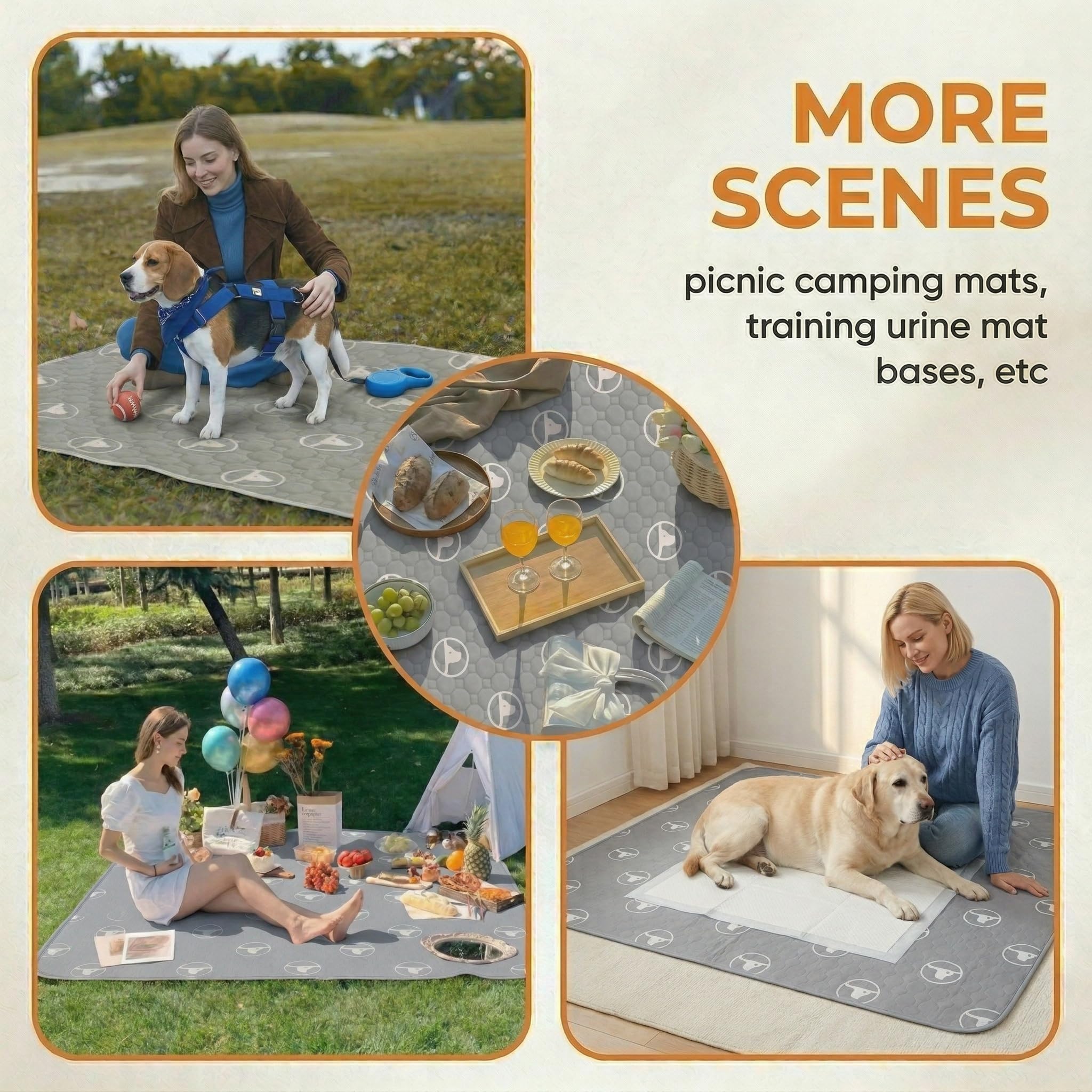 PJYuCien disposable pads underlay for extra protection and easy cleanup