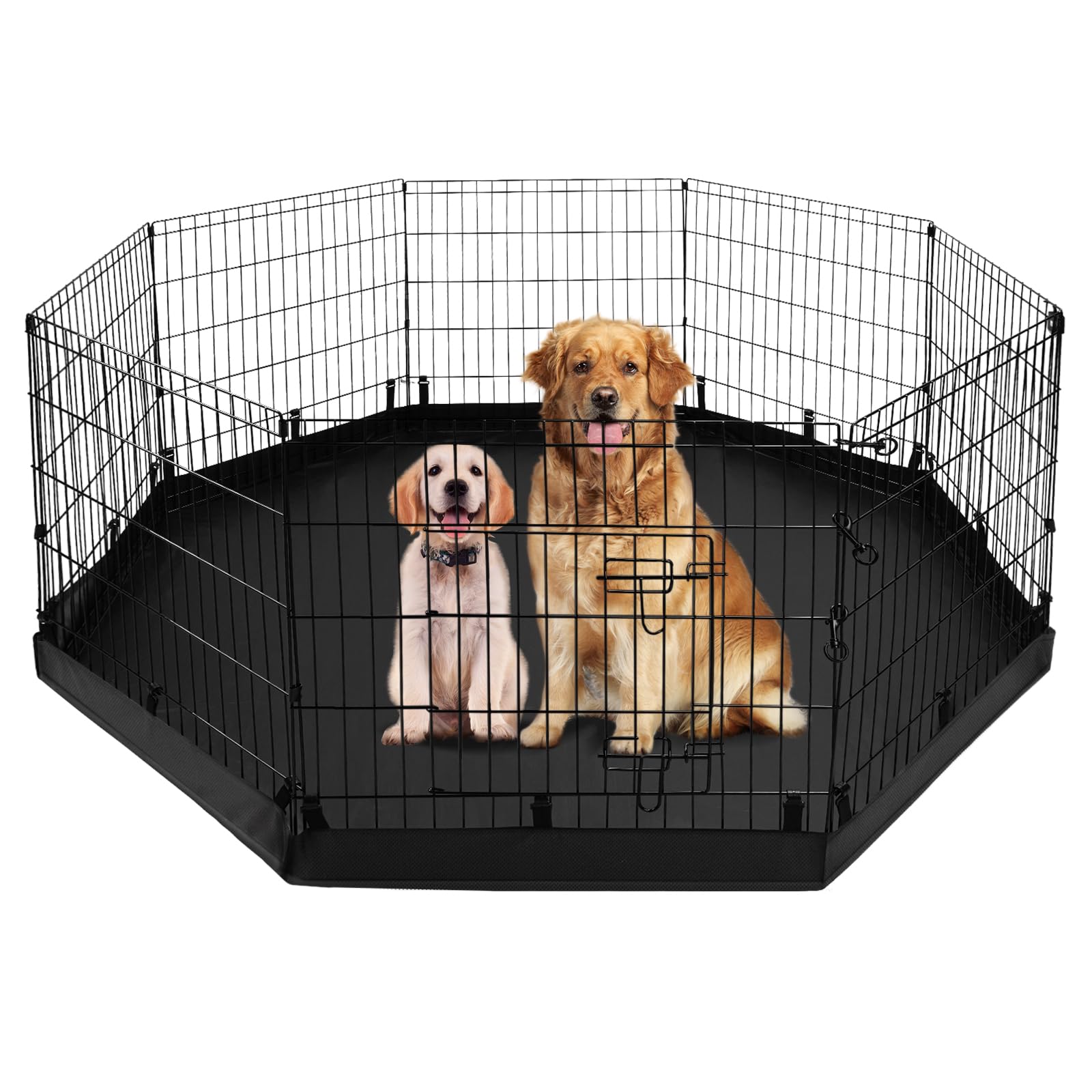 PJYuCien dog playpen bottom pad for easy cleanup