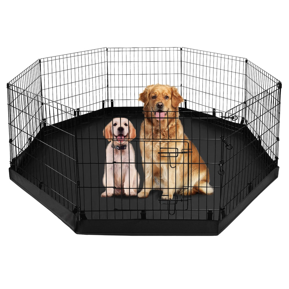 PJYuCien dog playpen bottom pad for easy cleanup