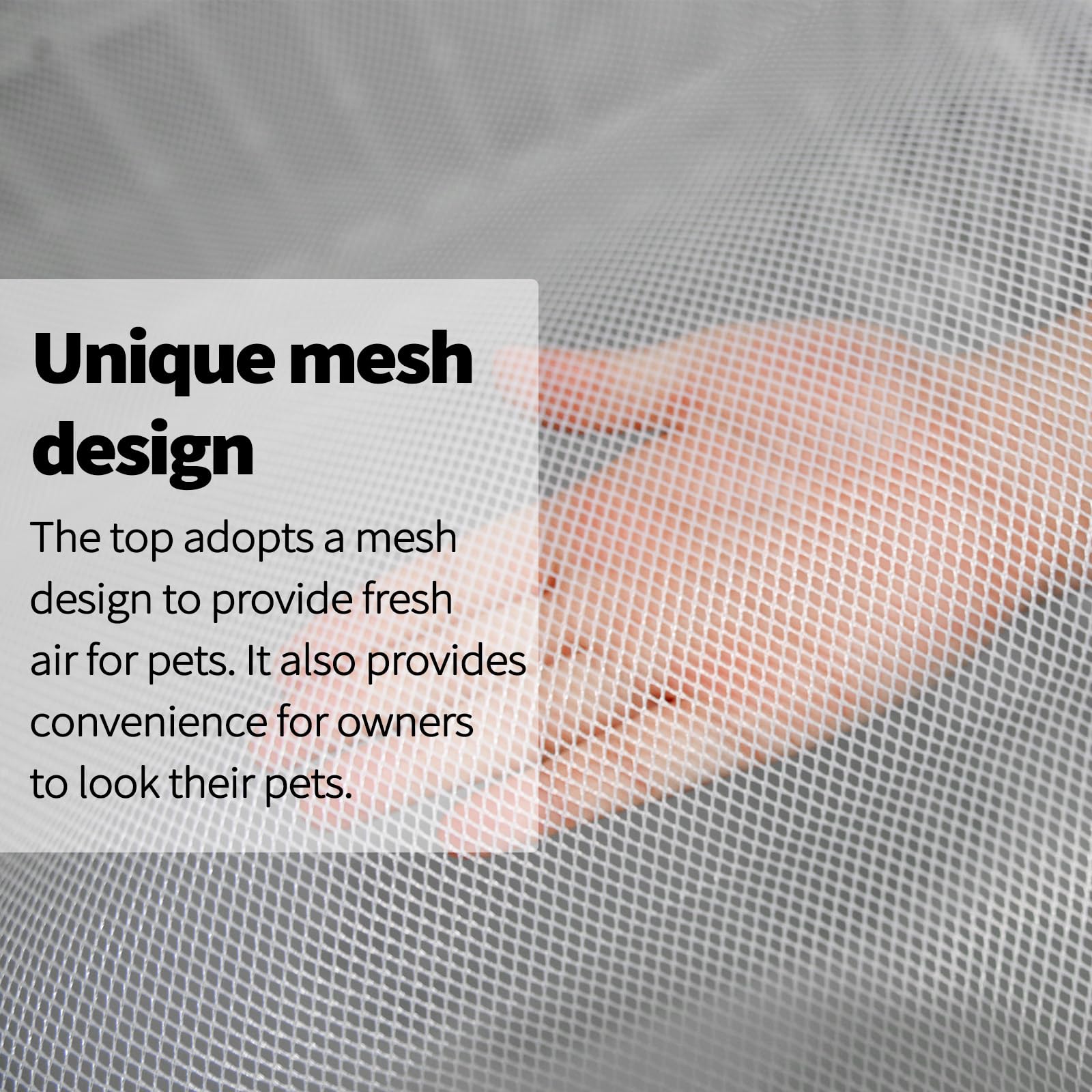 PJYuCien top cover promotes air circulation around pets