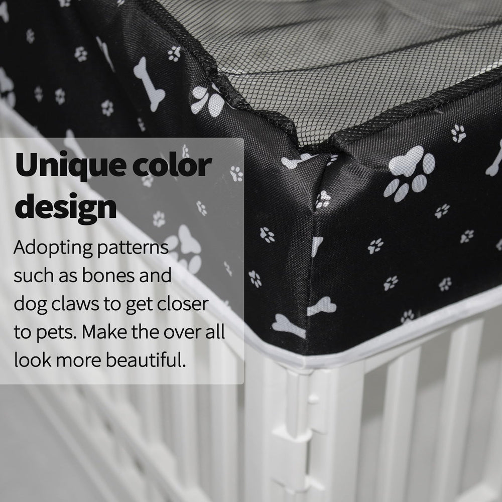 PJYuCien keeps pets contained with minimal fence interference