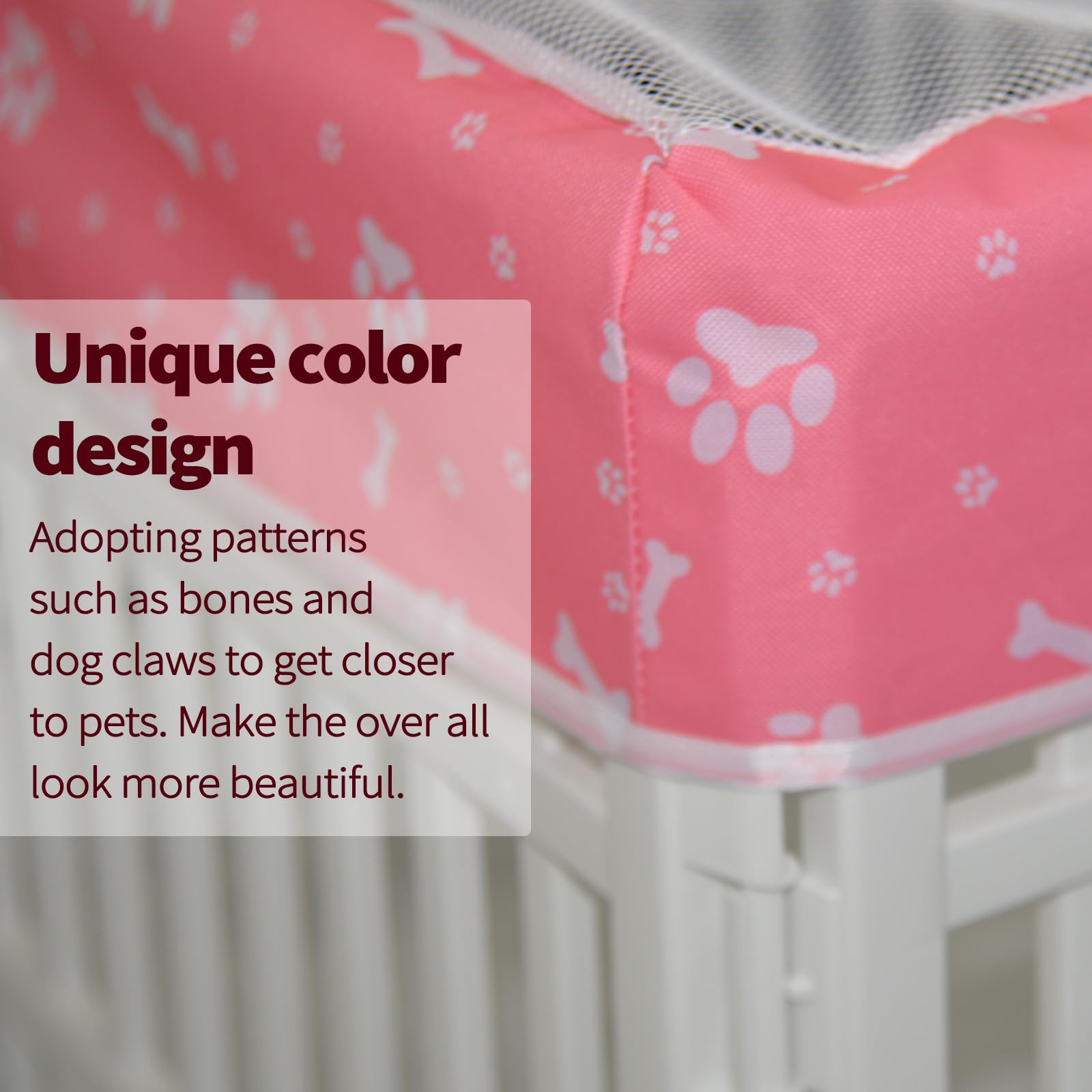 PJYuCien cover keeps pets within reach, reducing escapes during play.