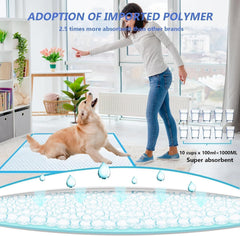 PJYRTOQ multi-use pet training pad suitable for dogs, cats, and more.