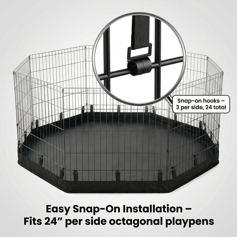 PJYuCien waterproof bottom pad made of Oxford fabric shields surfaces