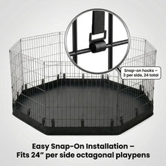 PJYuCien waterproof bottom pad made of Oxford fabric shields surfaces
