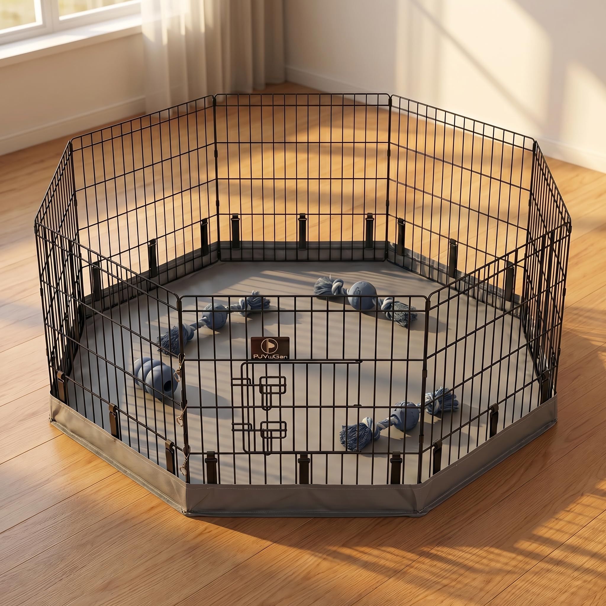 PJYuCien versatile indoor/outdoor setup suits multi-pet households.