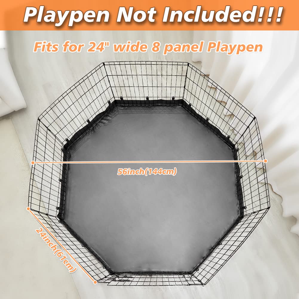 Durable 600D Oxford fabric on PJYuCien bottom pad withstands playful sessions.