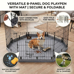 PJYuCien foldable playpen design enabling tool-free setup
