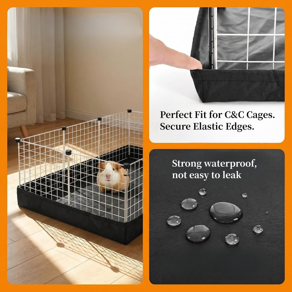 PJYuCien easy-install liner shown inside a cage for convenience.