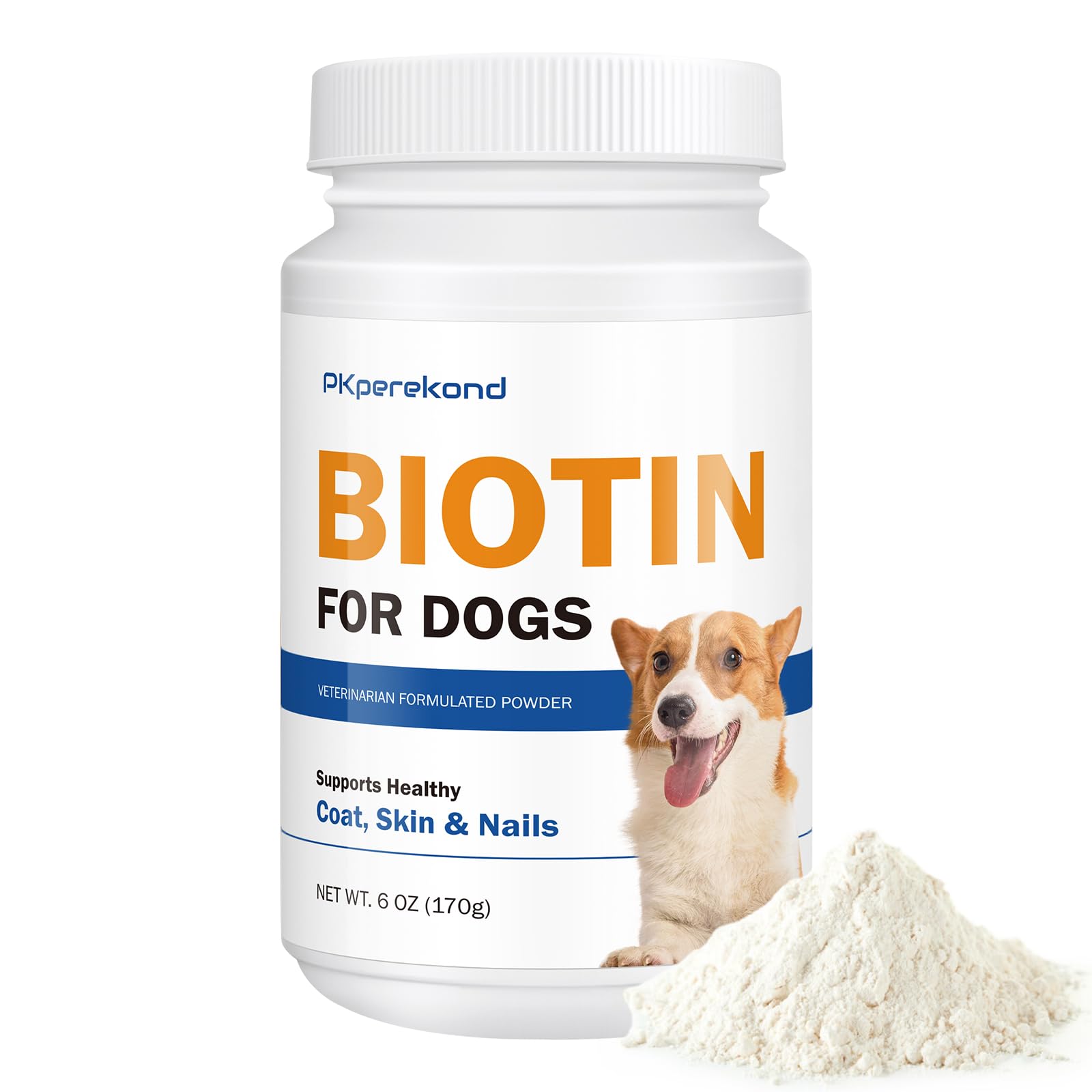 PKperekond Biotin for Dogs coat shine promotes a healthier, glossier coat.