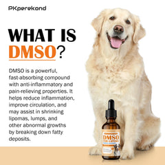 PKperekond DMSO for dogs castor-oil-combo aids smoother skin