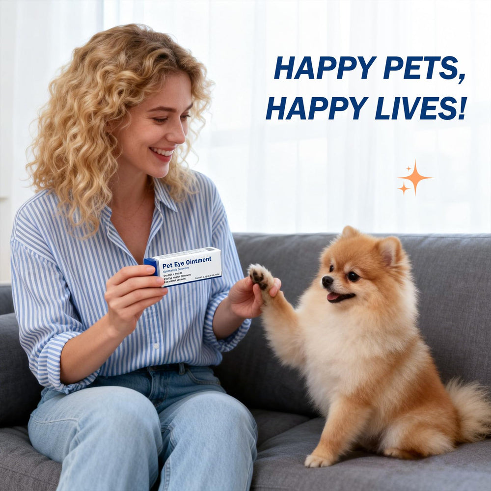 PKperekond Pet Eye Cream compact size ideal for travel with pets