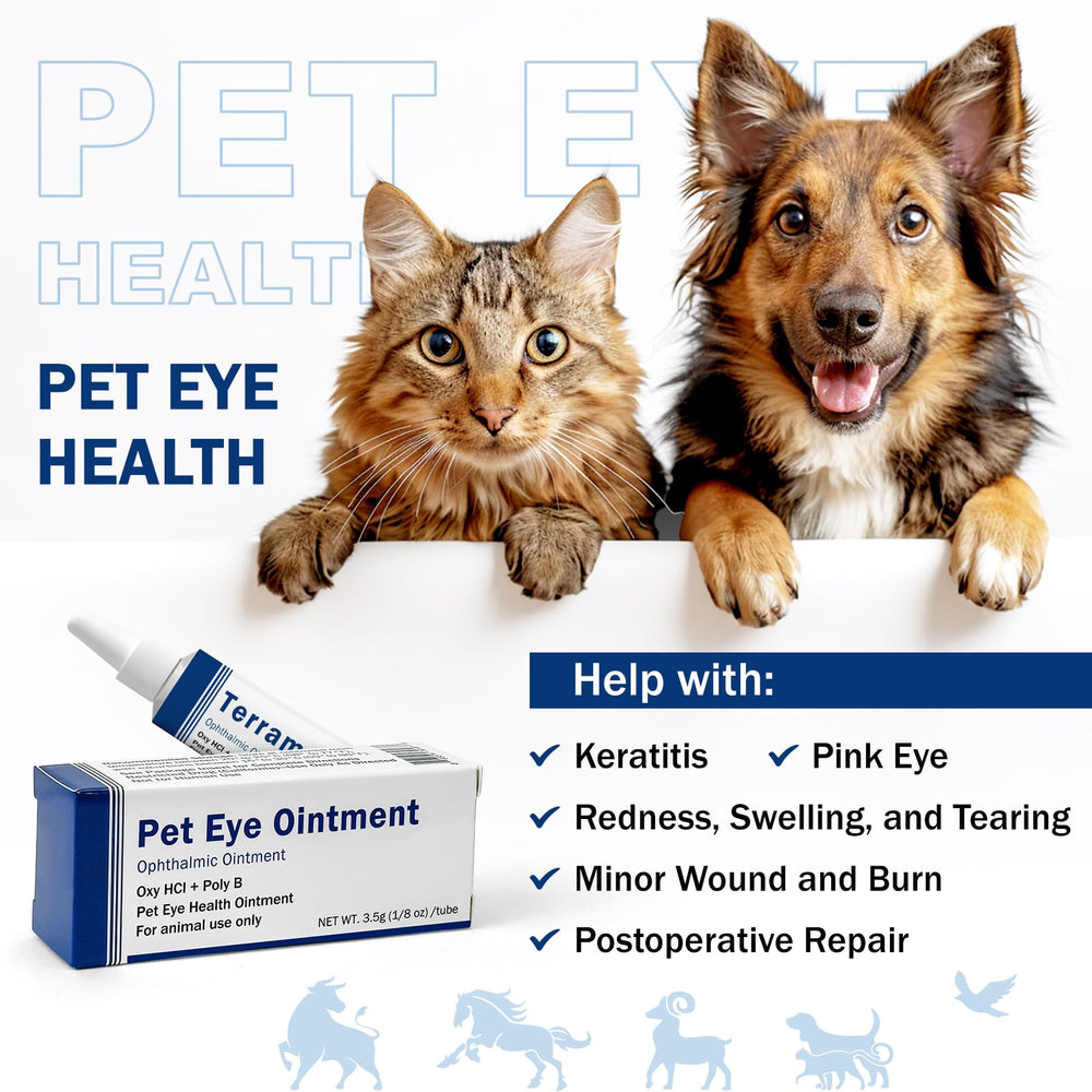 PKperekond Pet Eye Cream tube close-up showing smooth texture