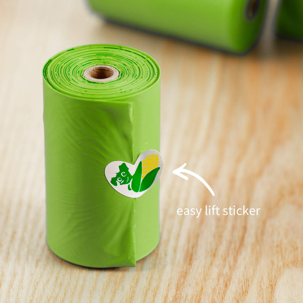 Pkpoo plant-based PBAT and PLA materials close-up