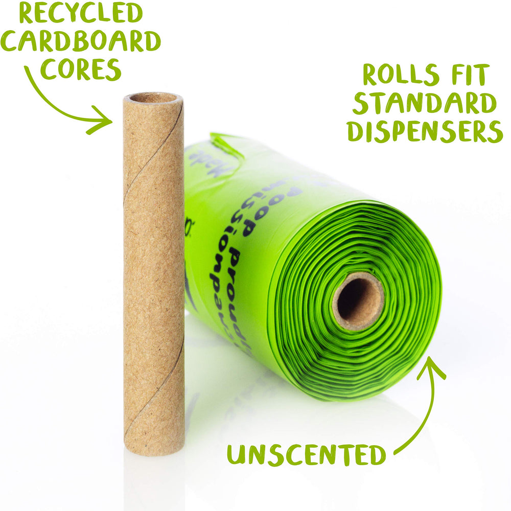 PLANET POOP bags supporting composting and reducing plastic footprint