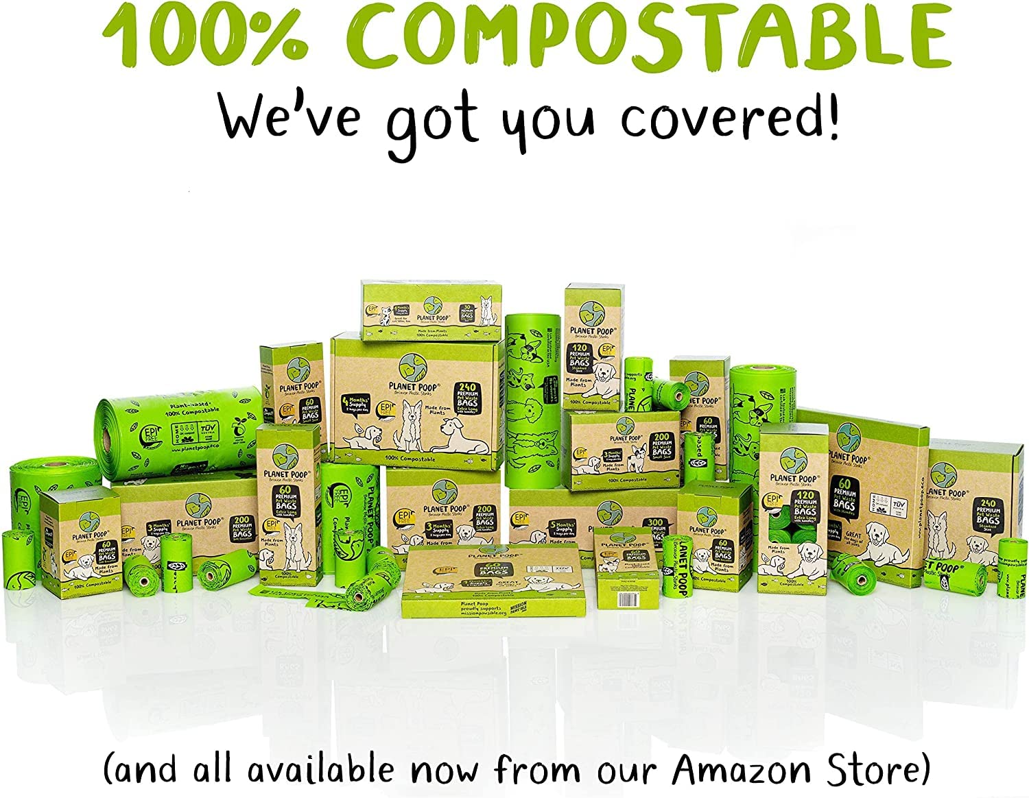 PLANET POOP supports Mission Pawsible to help real dogs monthly.
