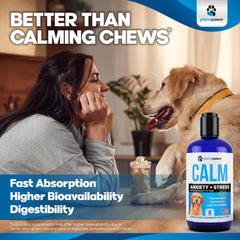 Planopaws liquid drops added to dog food for convenient dosing