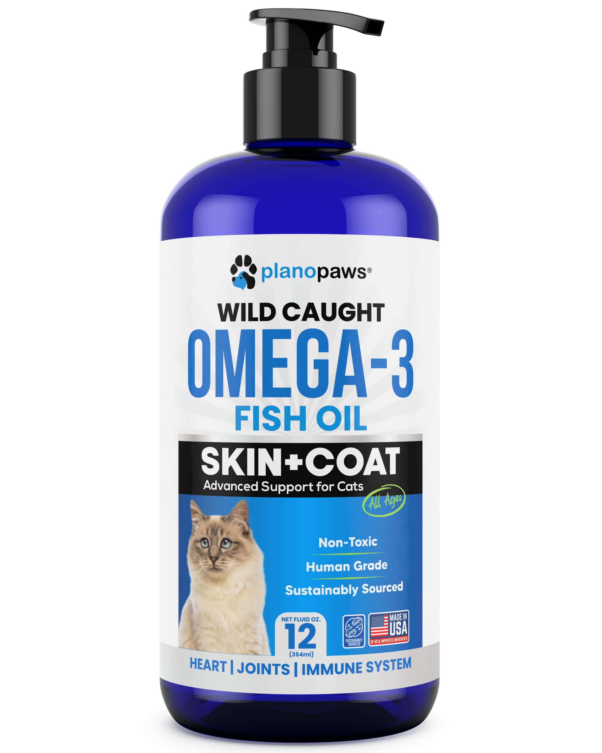 Planopaws Omega 3 dosing guide concept illustrating benefits and use.