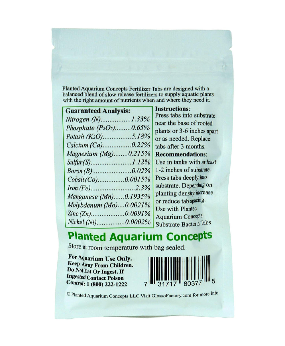 40-count package of slow-release root fertilizer tabs for aquariums