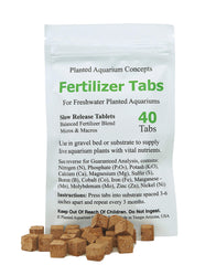 Planted Aquarium Concepts root tabs placed in substrate support healthy plant roots