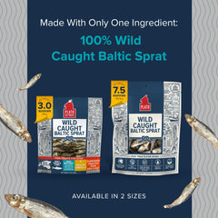 Plato omega-3-6 fish treats promoting shiny coat.