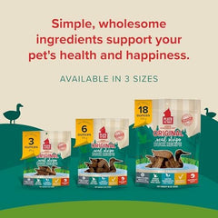 PLATO Real Strips Duck air-dried process preserves flavor and nutrients