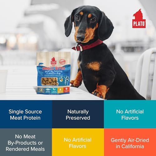 PLATO Small Bites puppy and dog training rewards in bite-sized pieces