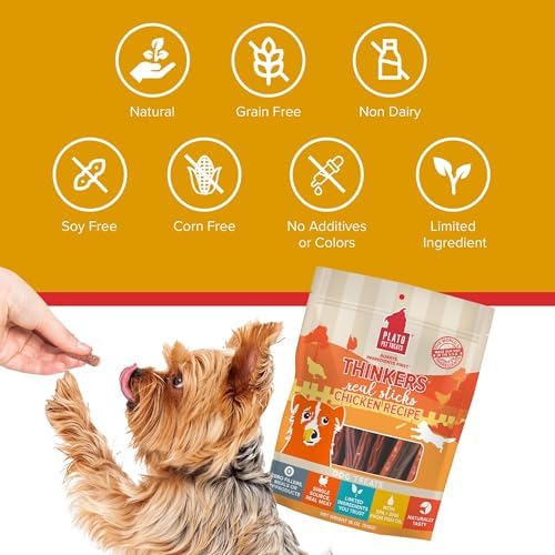 PLATO Thinkers EPA and DHA label for skin and coat