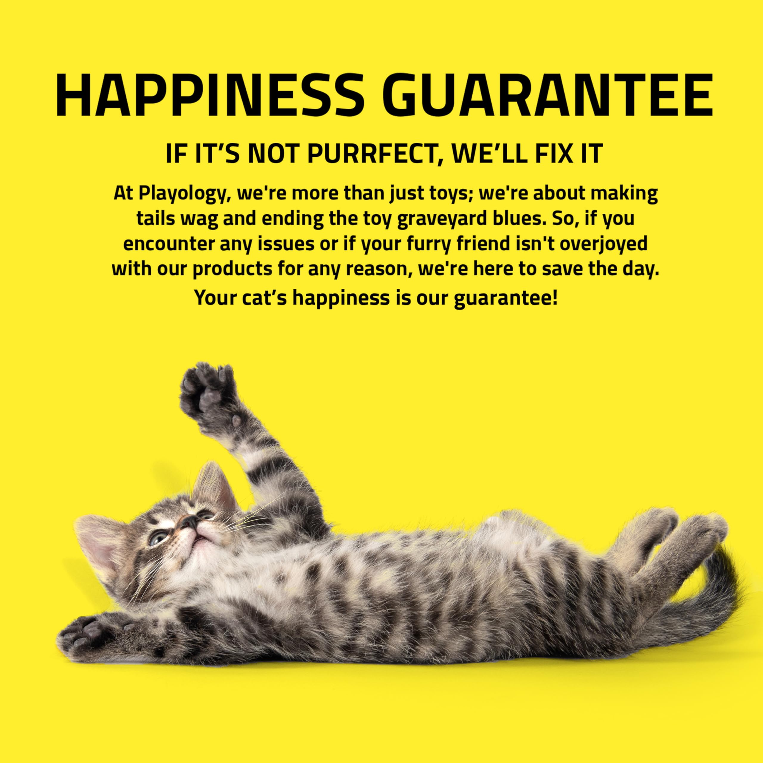 Playology Crawfish toy happiness guarantee supports worry-free playtime