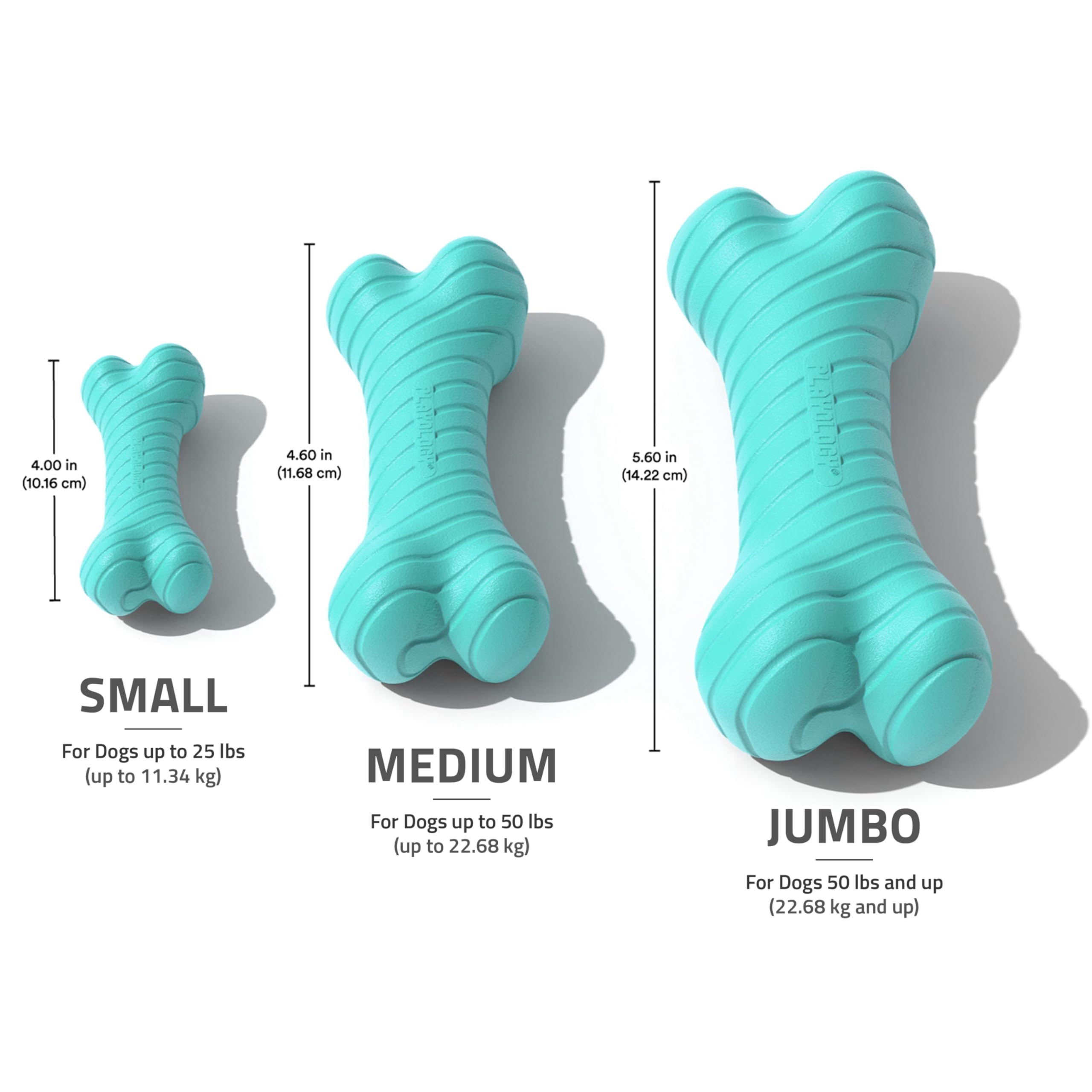Playology easy-clean non-toxic dog toy stays fresh after rinsing.