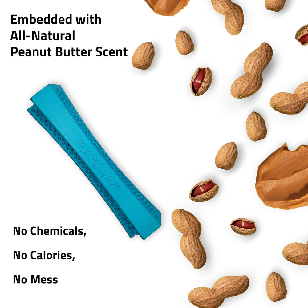 Playology easy-clean soft rubber dog toy for quick rinsing after playtime
