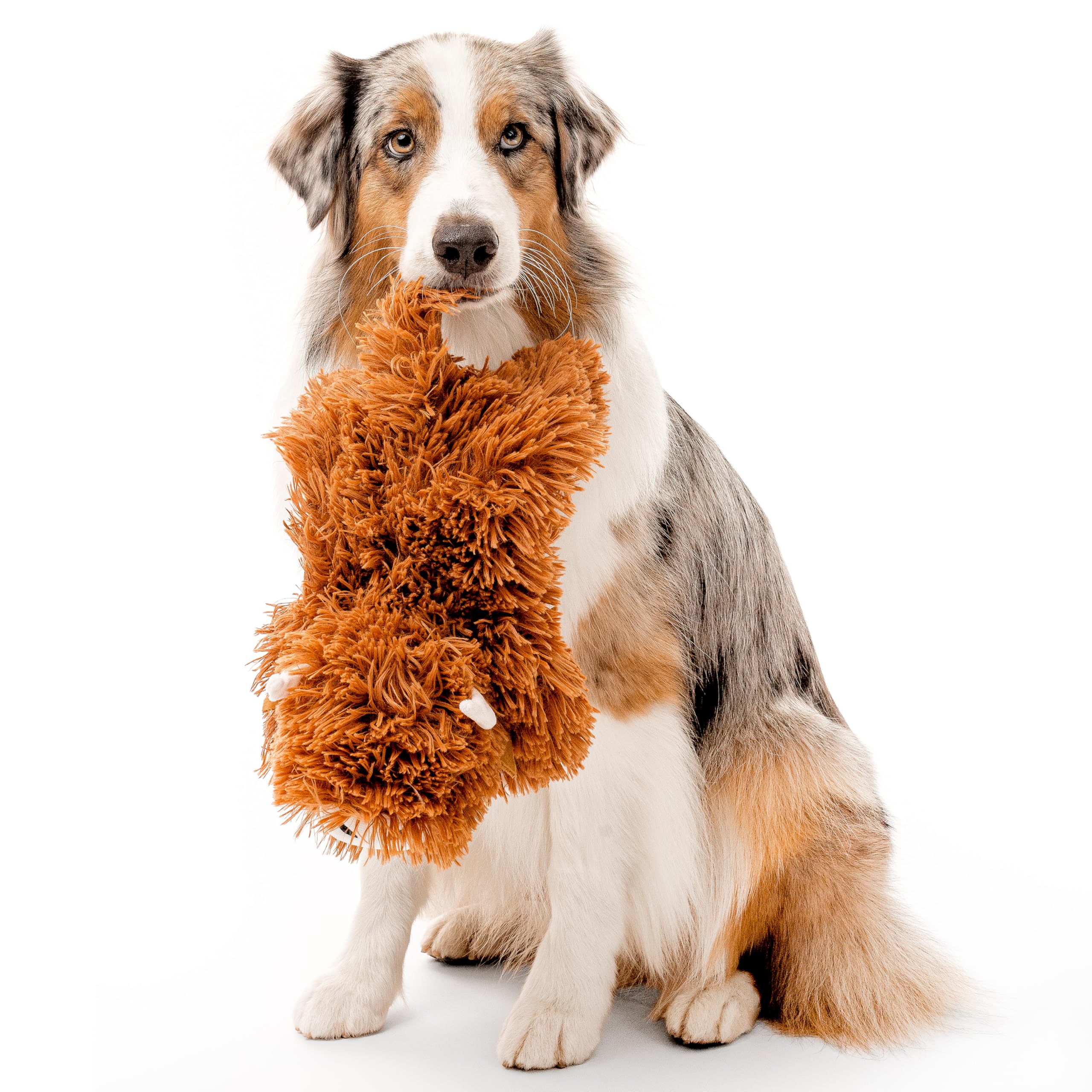 Playology Highland Cow beef-scented plush for scent-led play sessions