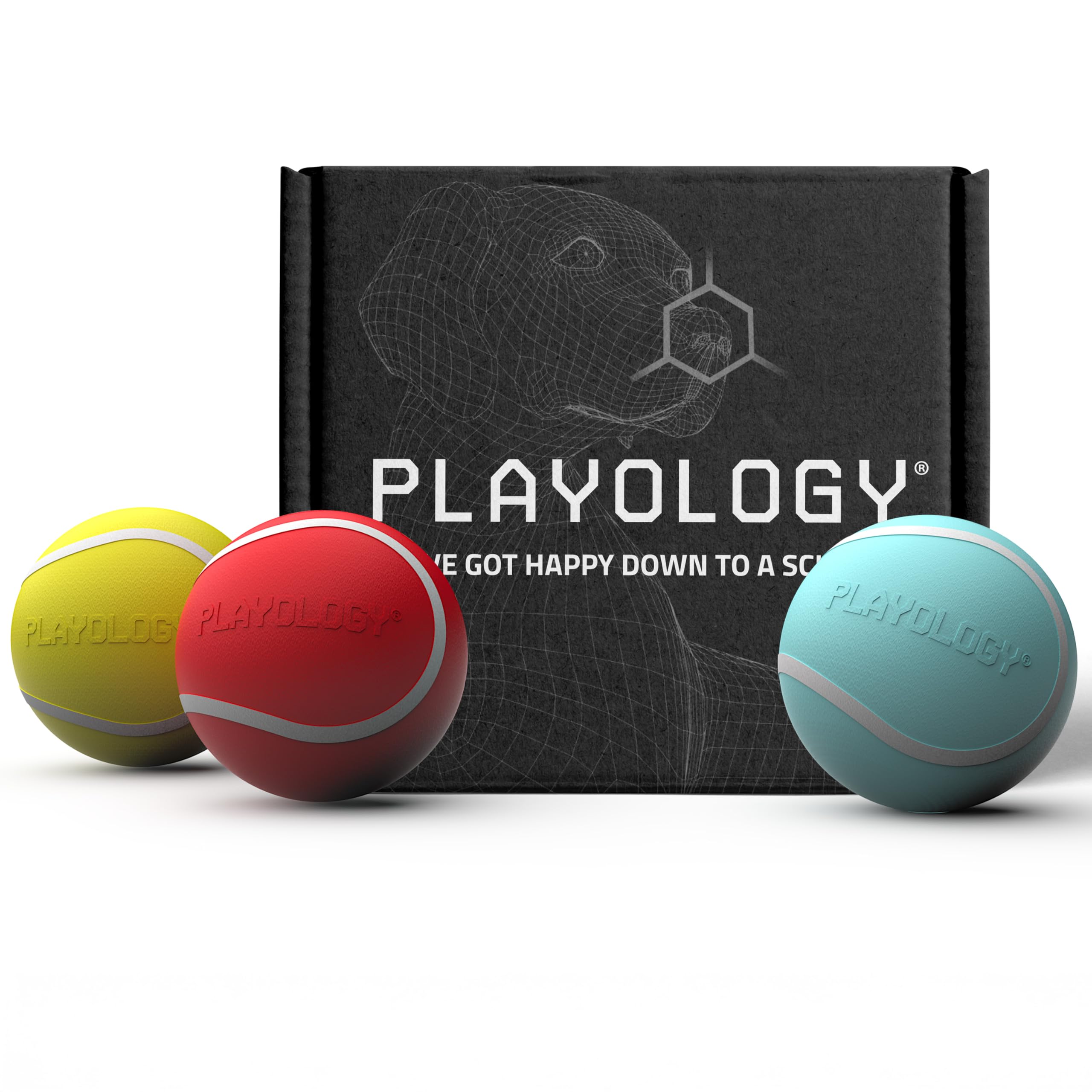 Playology medium-sized dog toy designed for easy cleaning and scent retention