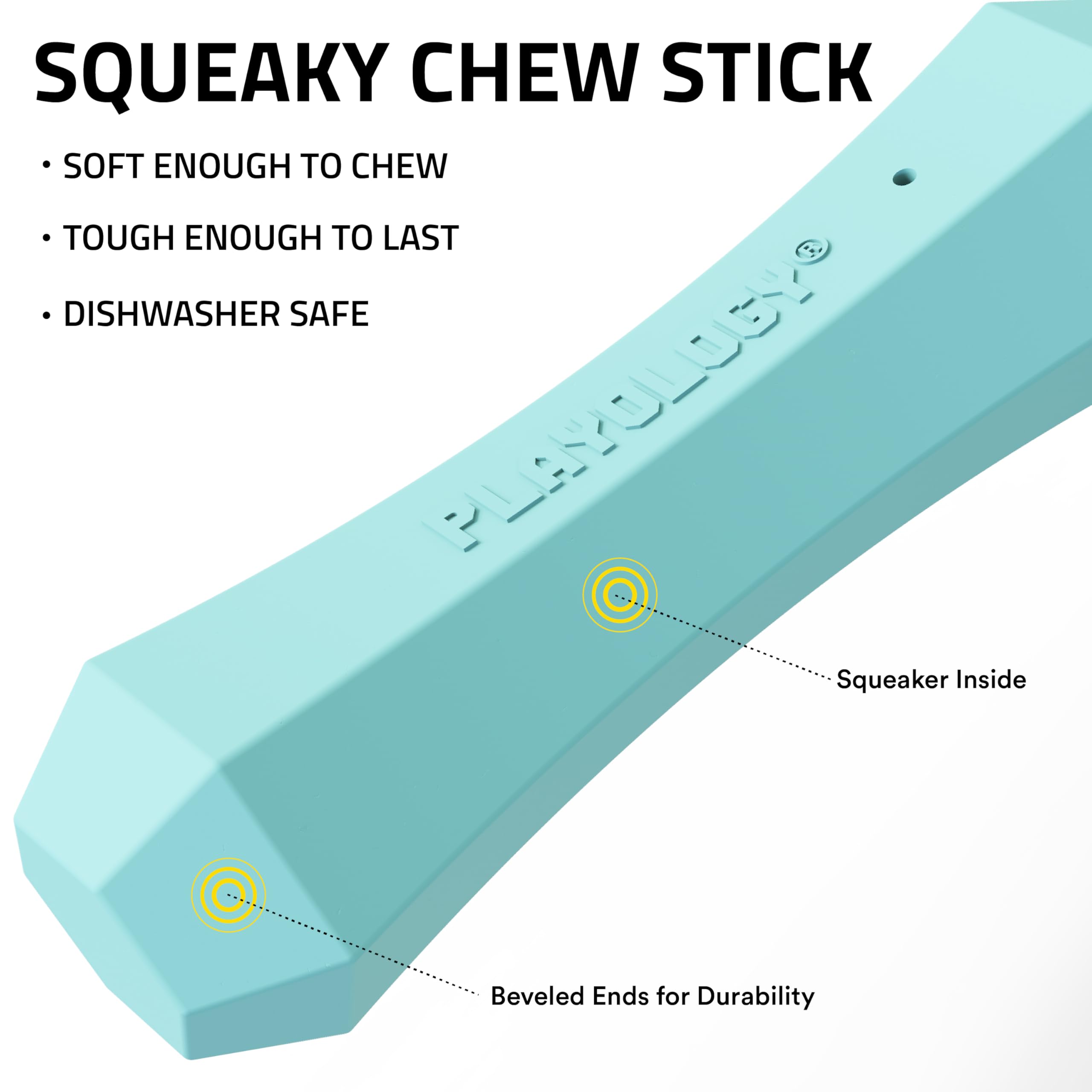 Playology Peanut Butter Scented Toy offers a lasting aroma to spark curiosity during fetch