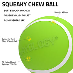 Sweet potato scented Playology toy entices dogs to sniff and explore.