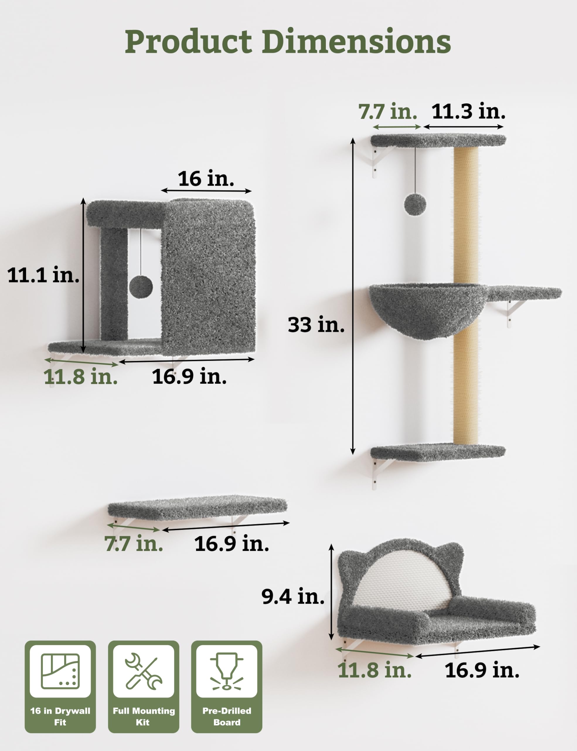 PLEKER scratching board provides satisfying daily clawing and surface protection