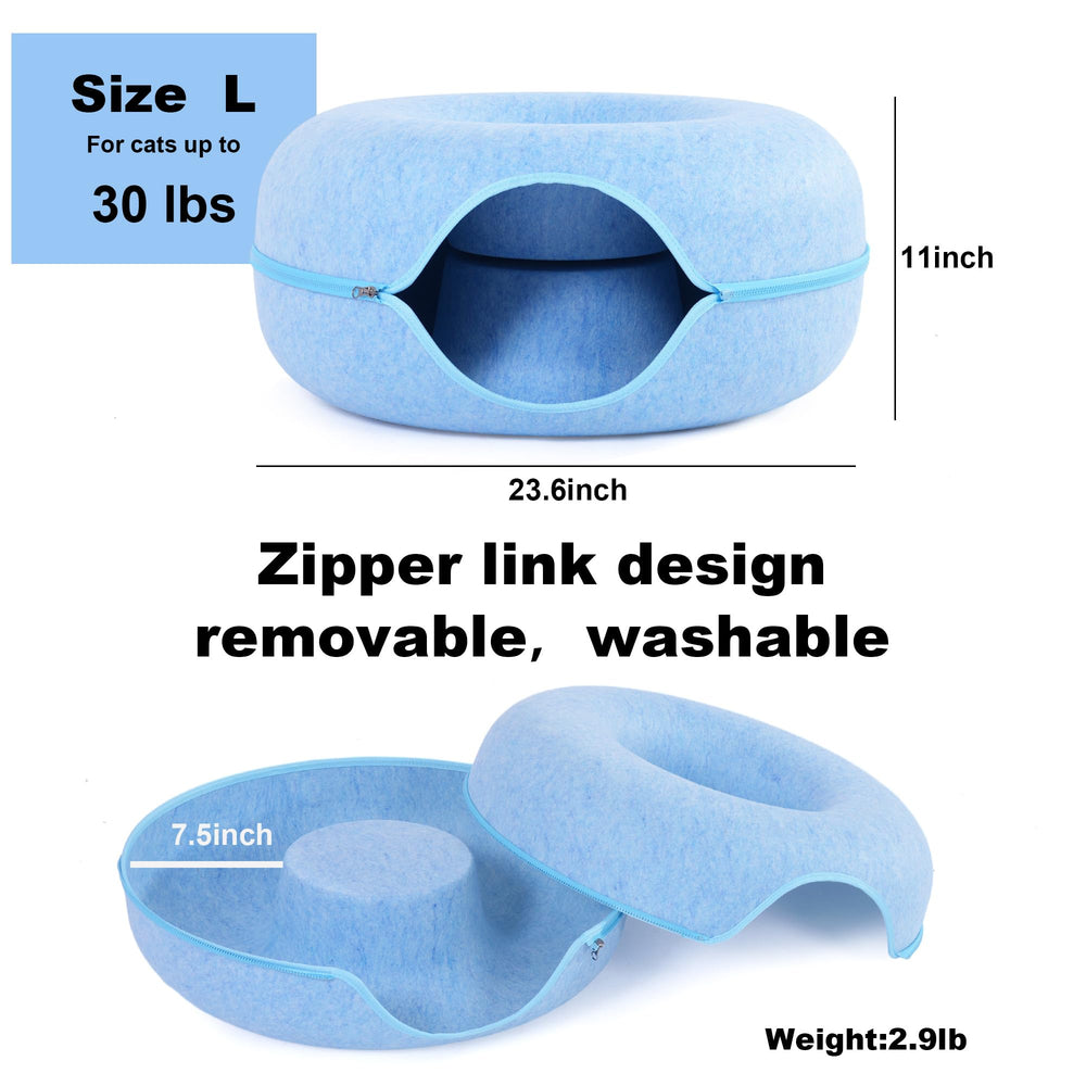 PLIISLUP scratch-resistant felt surface resists pilling for long-lasting use.