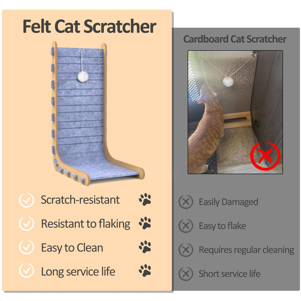 PLITTPETTS protects furniture by redirecting scratching away