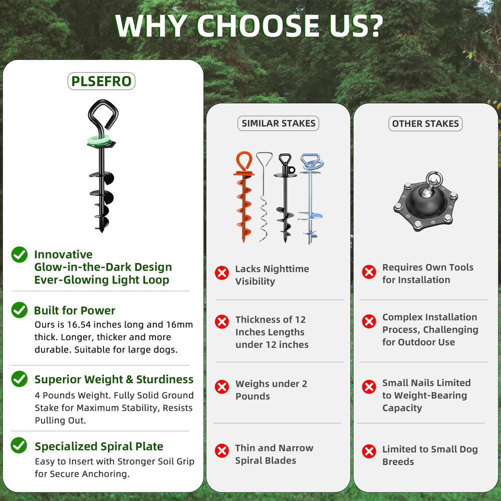 PLSEFRO includes carabiner and bag for easy transport and setup on trips.
