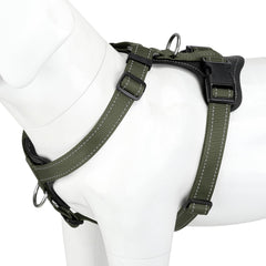 Plutus Pet adjustable no-pull harness with front clip for training control
