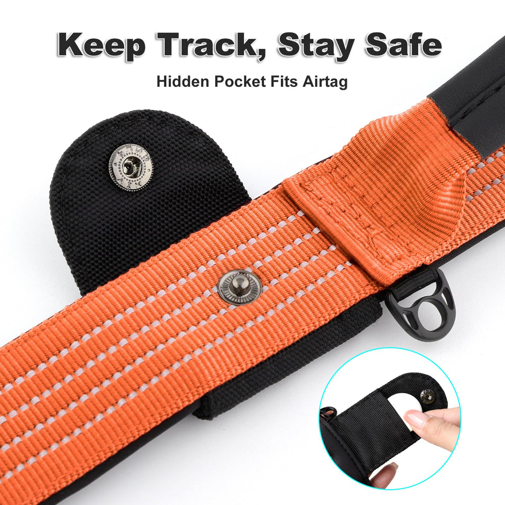 Plutus Pet tactical collar features soft neoprene padding for comfortable, extended wear.