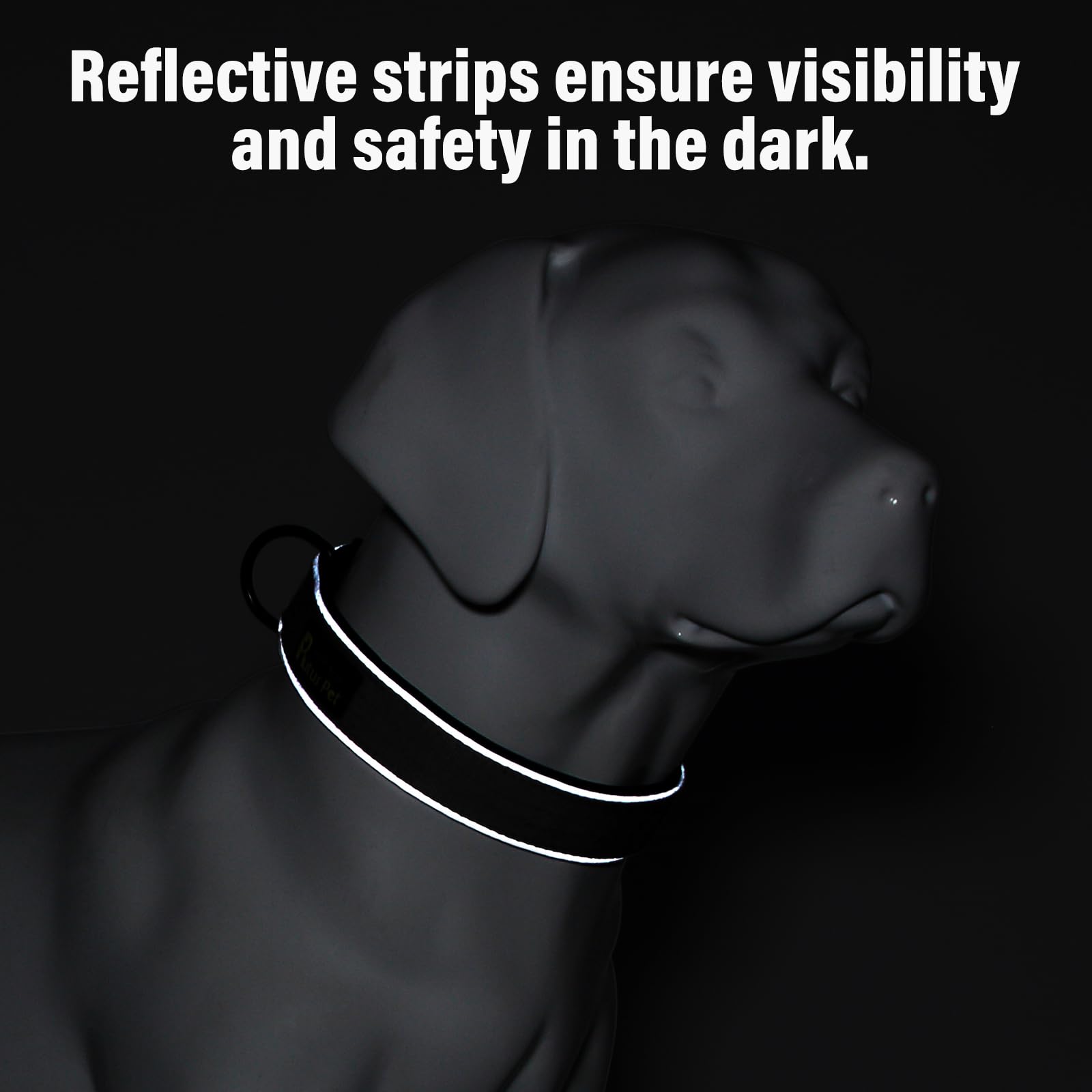 Plutus Pet Tactical Dog Collar offers adjustable fit for secure sizing
