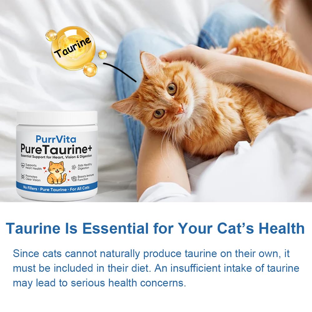 PLYNXE Taurine powder dispense for easy dosing with cats