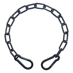 PNKPET 20-inch gate chain with carabiners for durable outdoor fencing.
