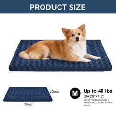 Pobopobo kennel mat featuring anti-slip bottom to stay in place
