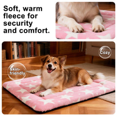 Pobopobo crate pad measures 30x20x1.5 inches for small to medium dogs