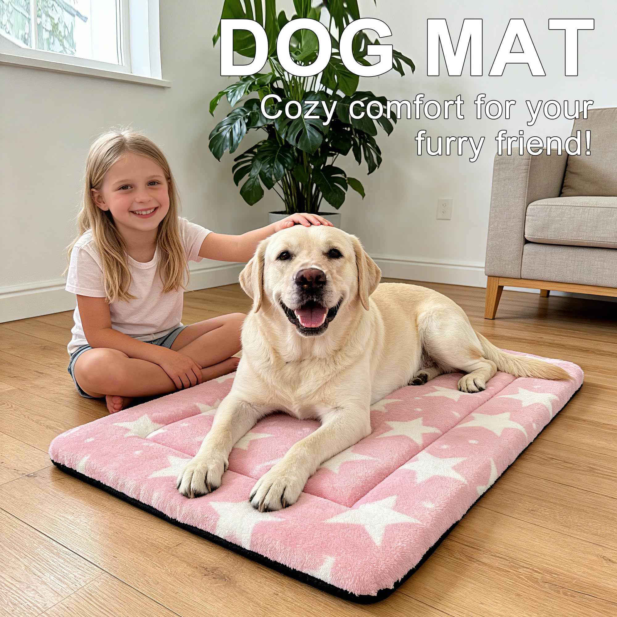 Pobopobo dog bed mat lightweight for travel and storage.